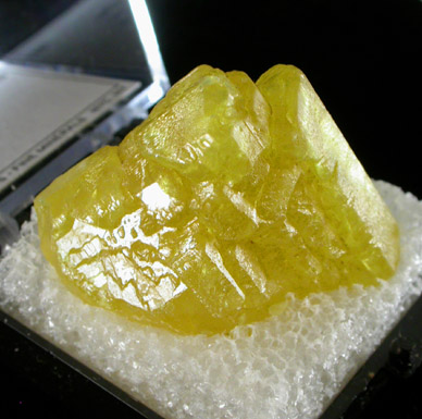 Sulfur from Agrigento District (Girgenti), Sicily, Italy