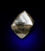 Diamond (0.93 carat octahedral crystal) from Premier Mine, Guateng Province (formerly Transvaal), South Africa