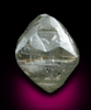 Diamond (3.18 carat octahedral crystal) from Northern Cape Province, South Africa