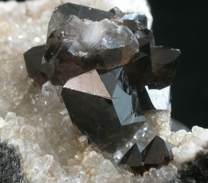 Quartz var. Smoky from McDowell's Quarry, Upper Montclair, Essex County, New Jersey