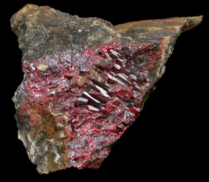 Realgar from Crven Dol Mine, Allchar, Macedonia