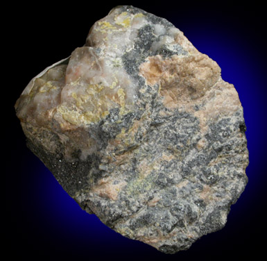 Tellurium with Tellurite from Moctezuma Mine, Moctezuma, Sonora, Mexico