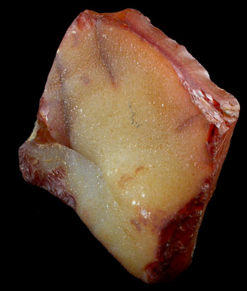 Quartz var. Carnelian from Russia