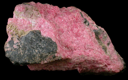 Rhodonite from Trotter Mine Dump, Franklin Mining District, Sussex County, New Jersey