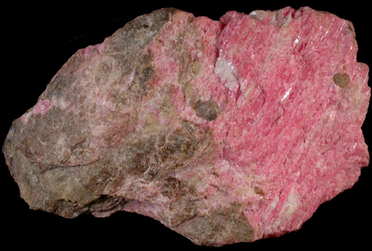 Rhodonite from Trotter Mine Dump, Franklin Mining District, Sussex County, New Jersey