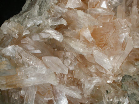 Gypsum var. Selenite from Grand Rapids, Kent County, Michigan