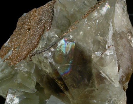 Fluorite and Siderite from Boltsburn Mine, Rookhope, County Durham, England