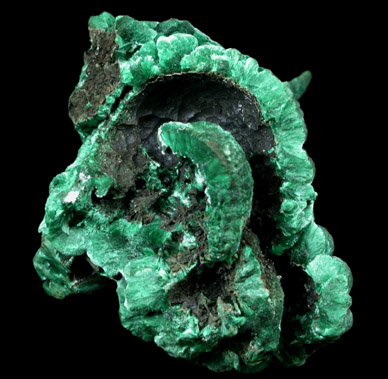 Malachite from Copper Queen Mine, Bisbee, Warren District, Cochise County, Arizona