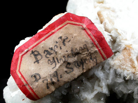 Barite from Freiberg District, Saxony, Germany