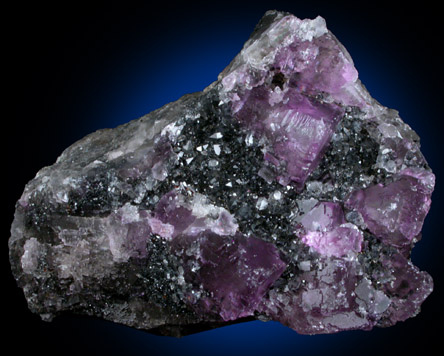 Fluorite, Sphalerite and Quartz from West Cumberland Iron Mining District, Cumbria, England