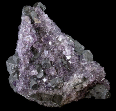 Galena and Fluorite from Blackdene Mine, Ireshopeburn, Weardale, County Durham, England