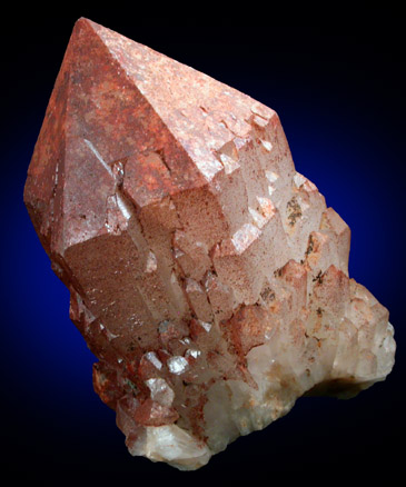 Quartz with Hematite inclusions from Alston Moor, West Cumberland Iron Mining District, Cumbria, England