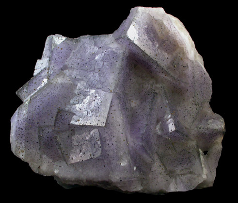 Fluorite with Pyrite from West Cumberland Iron Mining District, Cumbria, England