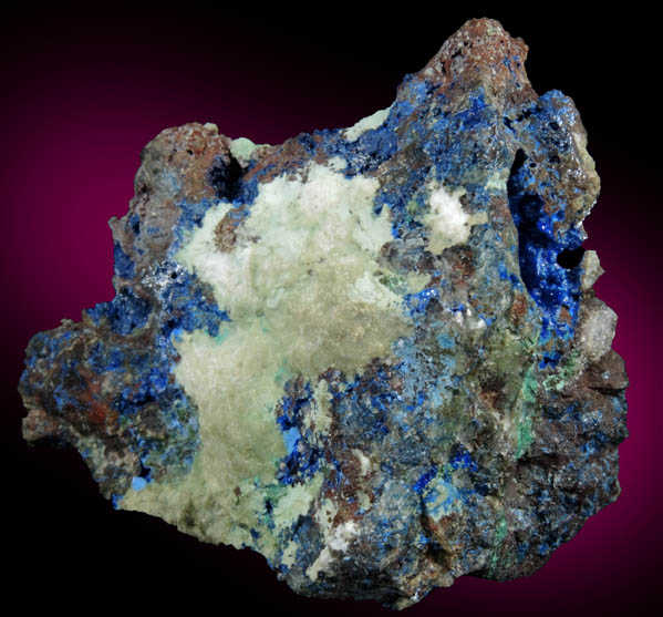 Linarite from Grand Reef Mine, Aravaipa District, Graham County, Arizona