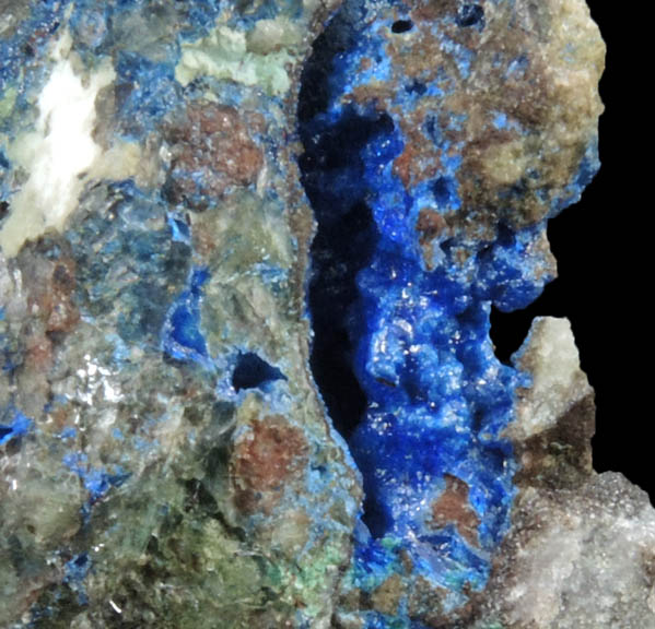 Linarite from Grand Reef Mine, Aravaipa District, Graham County, Arizona