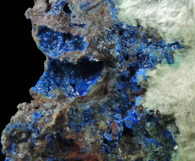 Linarite from Grand Reef Mine, Aravaipa District, Graham County, Arizona