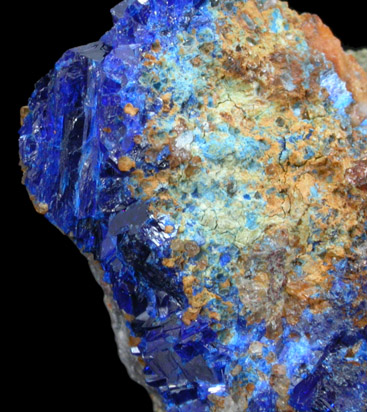 Linarite from Grand Reef Mine, Aravaipa District, Graham County, Arizona