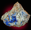 Linarite and Caledonite from Grand Reef Mine, Aravaipa District, Graham County, Arizona