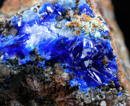 Linarite from Grand Reef Mine, Aravaipa District, Graham County, Arizona