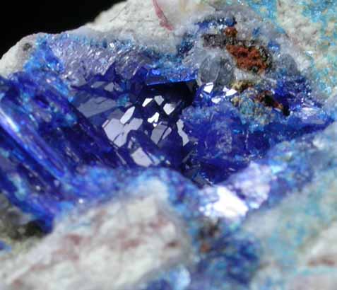 Linarite from Grand Reef Mine, Aravaipa District, Graham County, Arizona