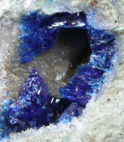 Linarite from Grand Reef Mine, Aravaipa District, Graham County, Arizona