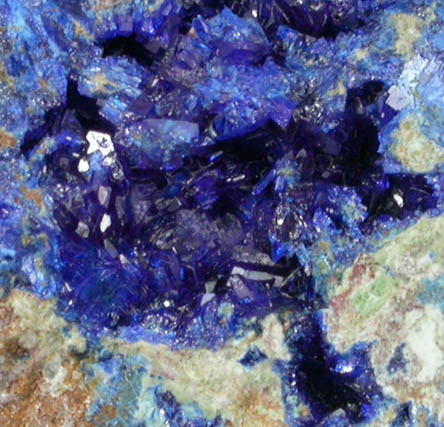 Linarite from Grand Reef Mine, Aravaipa District, Graham County, Arizona