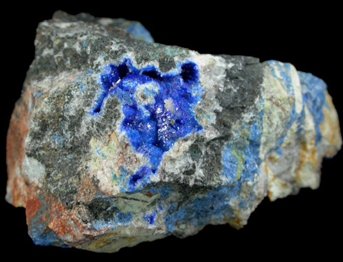 Linarite from Grand Reef Mine, Aravaipa District, Graham County, Arizona