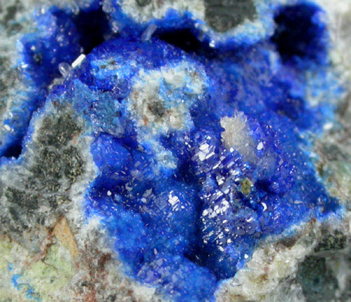 Linarite from Grand Reef Mine, Aravaipa District, Graham County, Arizona