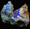 Linarite from Grand Reef Mine, Aravaipa District, Graham County, Arizona