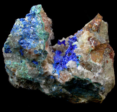 Linarite from Grand Reef Mine, Aravaipa District, Graham County, Arizona