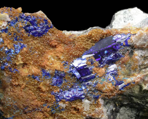 Linarite from Grand Reef Mine, Aravaipa District, Graham County, Arizona