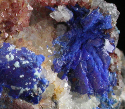 Linarite from Grand Reef Mine, Aravaipa District, Graham County, Arizona