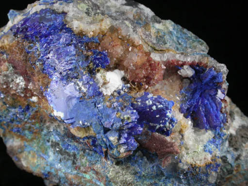 Linarite from Grand Reef Mine, Aravaipa District, Graham County, Arizona