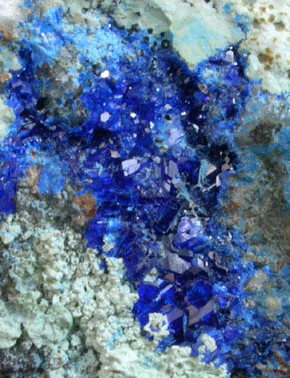 Linarite from Grand Reef Mine, Aravaipa District, Graham County, Arizona