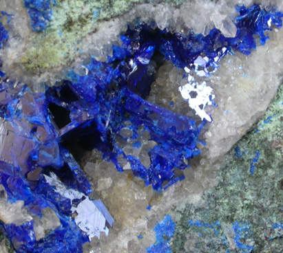 Linarite from Grand Reef Mine, Aravaipa District, Graham County, Arizona