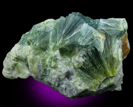 Wavellite from Dug Hill, near Avant, Garland County, Arkansas