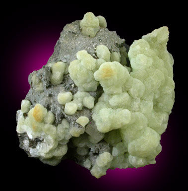 Prehnite from Houdaille Quarry, Summit, Union County, New Jersey