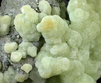 Prehnite from Houdaille Quarry, Summit, Union County, New Jersey