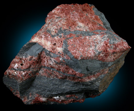 Calcite var. Manganocalcite from Vermillion Ridge, Lake Superior District, (Michigan or Minnesota)