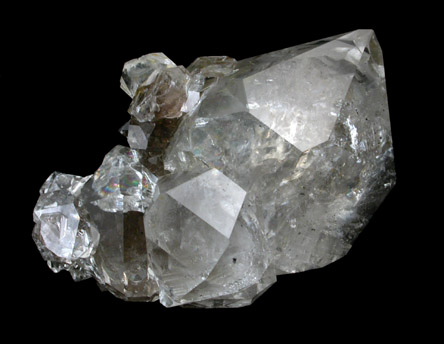 Quartz var. Herkimer Diamond from Middleville, Herkimer County, New York