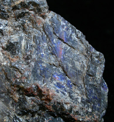 Anorthite var. Labradorite in Dolerite from Cape Ann, Essex County, Massachusetts (Type Locality for Labradorite)