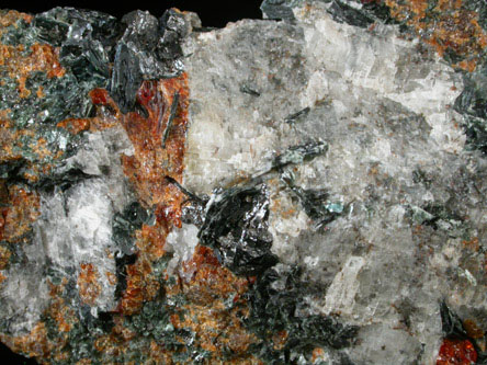 Clinochlore with Chondrodite from Tilly Foster Iron Mine, near Brewster, Putnam County, New York