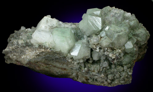 Apophyllite with Chlorite inclusions from New Street Quarry, Paterson, Passaic County, New Jersey