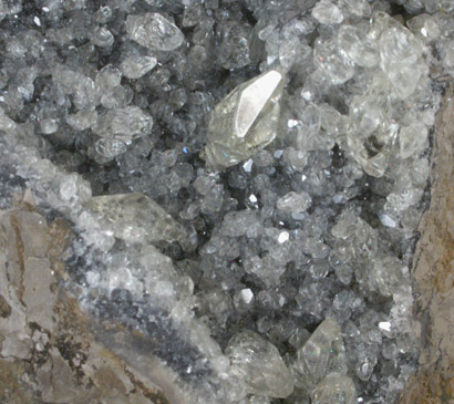 Calcite from Faylor-Middle Creek Quarry, 3 km WSW of Winfield, Union County, Pennsylvania