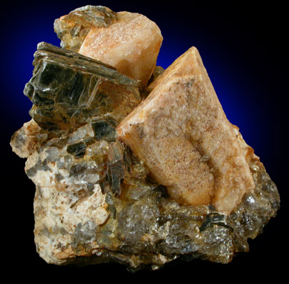 Microcline and Muscovite from Deshong's Quarry, Leiperville, Delaware County, Pennsylvania