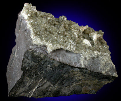 Pyrite on Calcite from Kibblehouse Quarry, Perkiomenville, Montgomery County, Pennsylvania