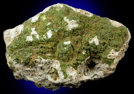 Pyromorphite on Cerussite-Anglesite from Wheatley Mine, Phoenixville, Chester County, Pennsylvania
