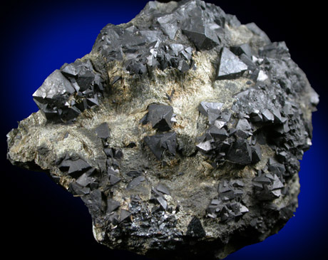 Magnetite from Cornwall Iron Mines, Cornwall, Lebanon County, Pennsylvania