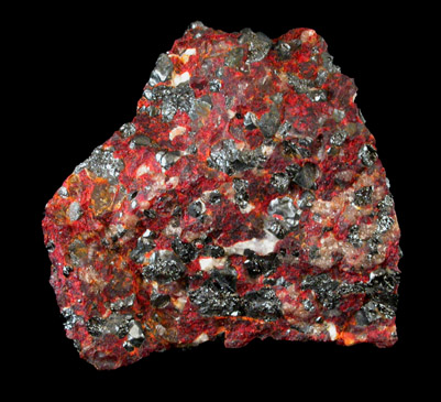Zincite, Franklinite, Willemite from Sterling Mine, Ogdensburg, Sterling Hill, Sussex County, New Jersey (Type Locality for Zincite and Franklinite)