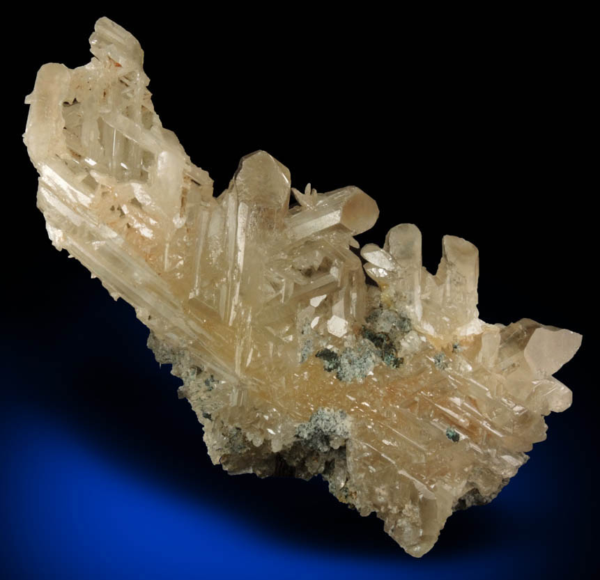 Cerussite (complexly twinned crystals) from Tsumeb Mine, Otavi-Bergland District, Oshikoto, Namibia